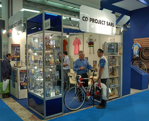 Carlo Dondo stand eicma 2004